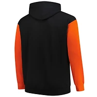 Sweat à capuche noir Fanatics Cincinnati Bengals Big & Tall Outline pour hommes