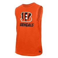 Men's New Era  Orange Cincinnati Bengals Leisure Collection Tank Top