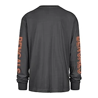 T-shirt à manches longues noir Cairn Ravine Foundation '47 pour homme des Bengals de Cincinnati
