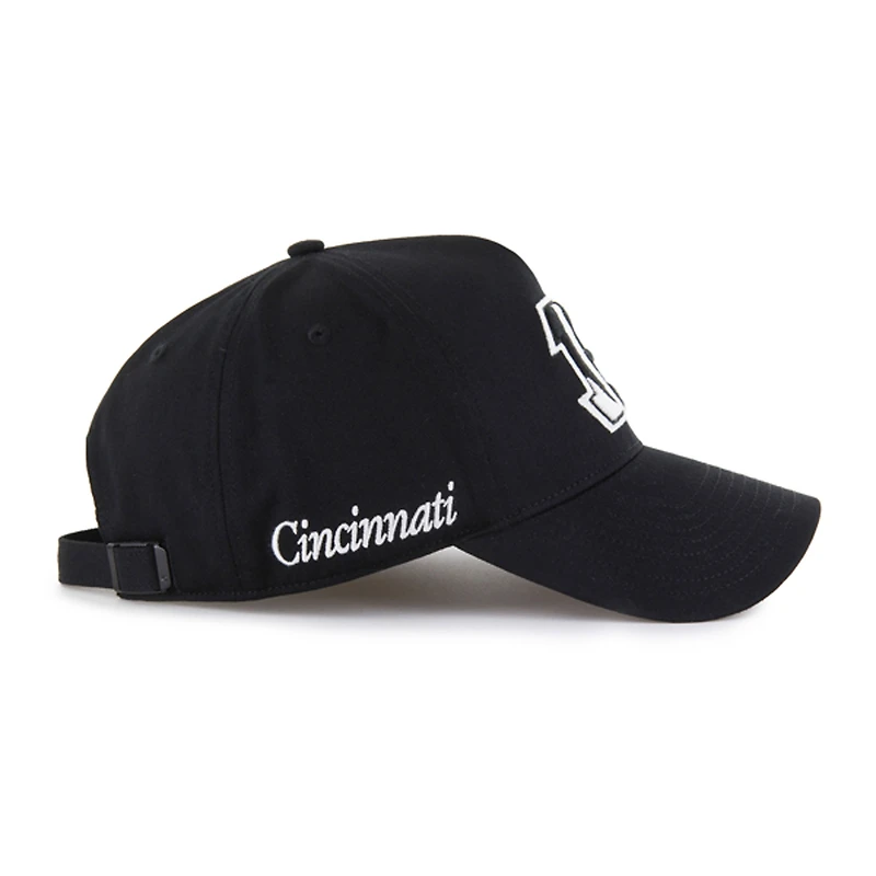 Casquette ajustable noire « 47 » pour homme, modèle Foundation Offside des Bengals de Cincinnati