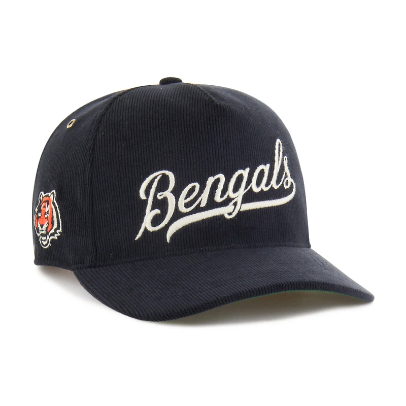 Casquette ajustable en velours côtelé Golden Age des Bengals de Cincinnati '47 pour homme