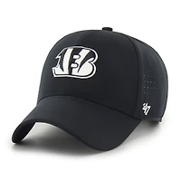 Men's '47  Black Cincinnati Bengals Vent MVP Adjustable Hat