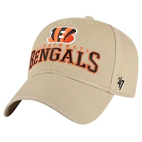 Casquette ajustable Powell MVP '47 kaki pour homme des Bengals de Cincinnati