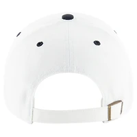 Casquette réglable à double tête Diamond Clean Up des Bengals de Cincinnati '47 blanc/noir pour hommes