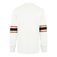 Men's '47 White Cincinnati Bengals Premier Brex Long Sleeve T-Shirt