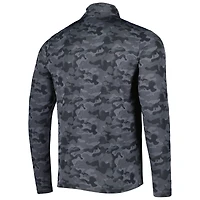 Haut à fermeture éclair quart de tour pour homme, style rétro, Antigua Black Cincinnati Bengals Brigade