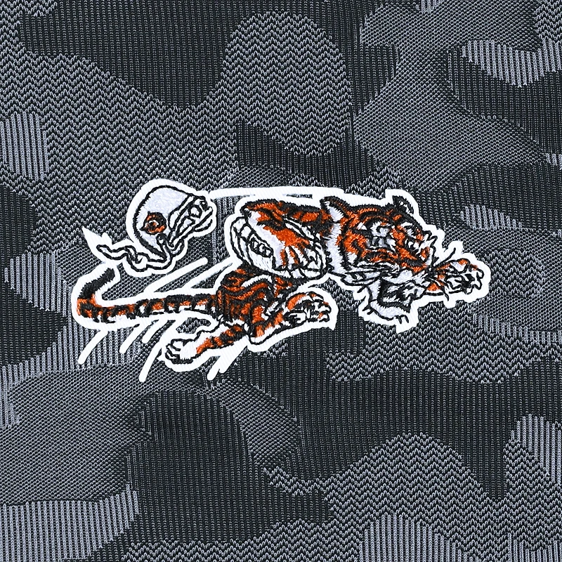 Haut à fermeture éclair quart de tour pour homme, style rétro, Antigua Black Cincinnati Bengals Brigade