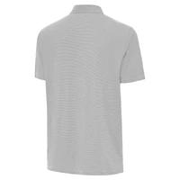 Polo Twine Performance gris/blanc Antigua pour homme des Bengals de Cincinnati