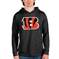 Sweat à capuche noir chiné Antigua pour homme, équipe Absolute des Bengals de Cincinnati