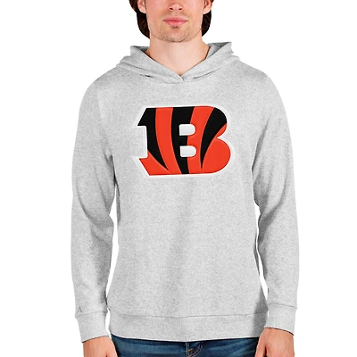Sweat à capuche gris chiné Antigua pour homme, équipe Absolute des Bengals de Cincinnati