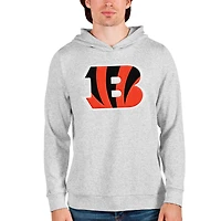 Sweat à capuche gris chiné Antigua pour homme, équipe Absolute des Bengals de Cincinnati