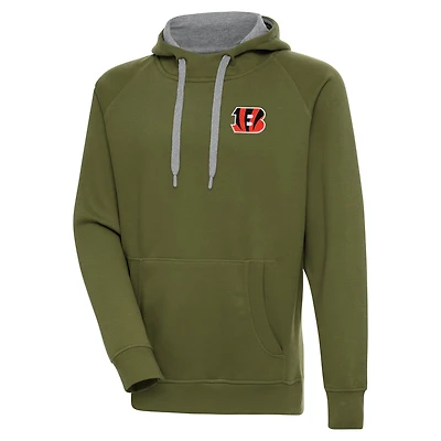 Sweat à capuche Victory pour homme, couleur olive, des Bengals de Cincinnati