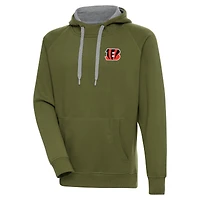 Sweat à capuche Victory pour homme, couleur olive, des Bengals de Cincinnati