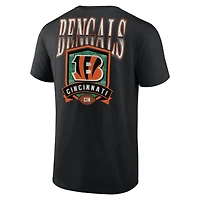 Men's  Black Cincinnati Bengals Full Range T-Shirt