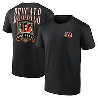 Men's  Black Cincinnati Bengals Full Range T-Shirt