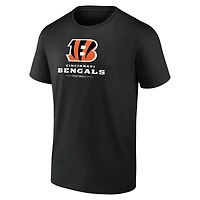Men's  Black Cincinnati Bengals Team Lockup T-Shirt