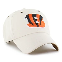 Men's Carhartt x '47 Natural Cincinnati Bengals Undyed Clean Up Adjustable Hat