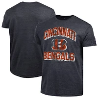 T-shirt Champion noir pour homme, modèle Ultimate Tri-Blend des Bengals de Cincinnati