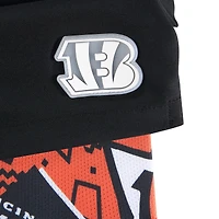 Maillot de bain doublé The Secret pour homme, modèle Chubbies Black Cincinnati Bengals