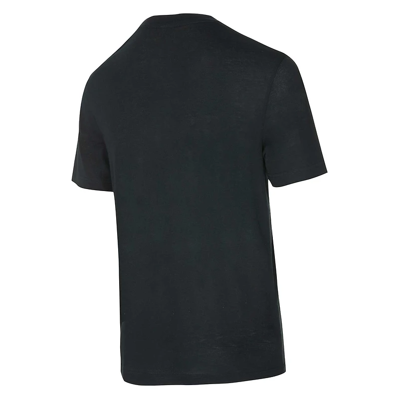 Ensemble de nuit pour hommes Concepts Sport noir/orange Cincinnati Bengals Vector T-shirt et pantalon en flanelle
