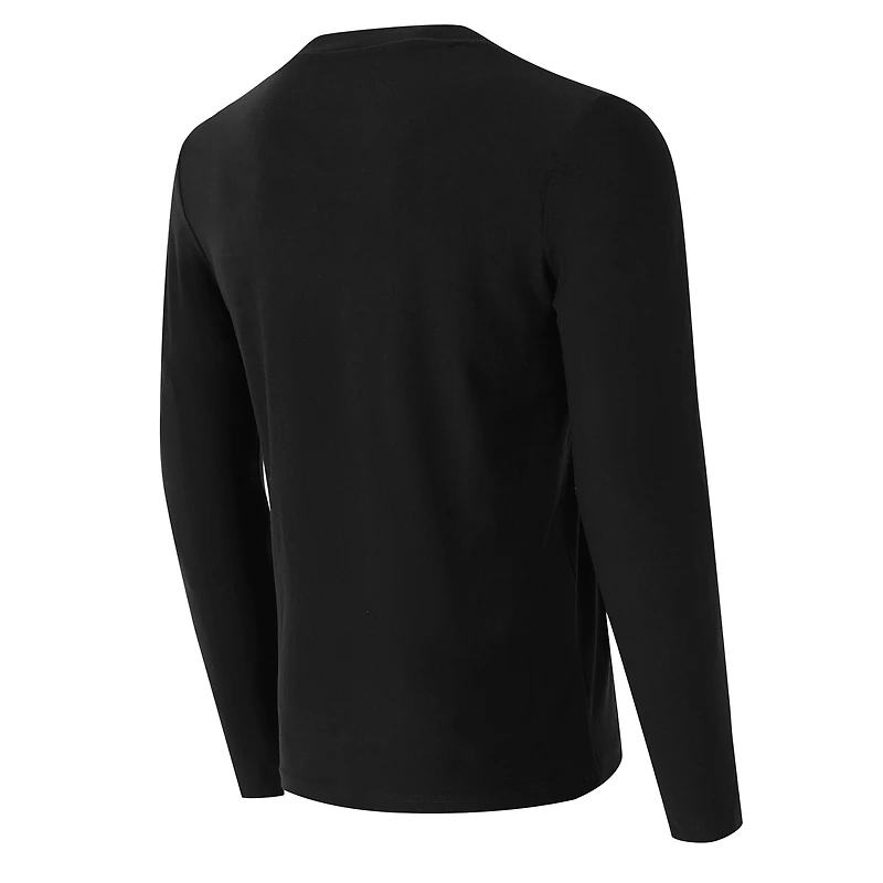 Men's Concepts Sport  Black Cincinnati Bengals Chestnut Long Sleeve Top & Pants Set