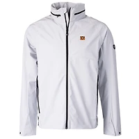 Men's Cutter & Buck White Cincinnati Bengals Vapor Full-Zip Jacket