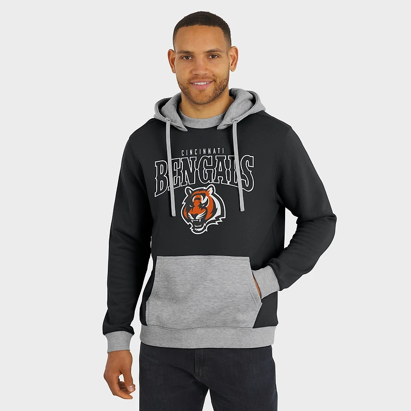 Men's Darius Rucker Collection by Fanatics Black Cincinnati Bengals Coaches Hoodie