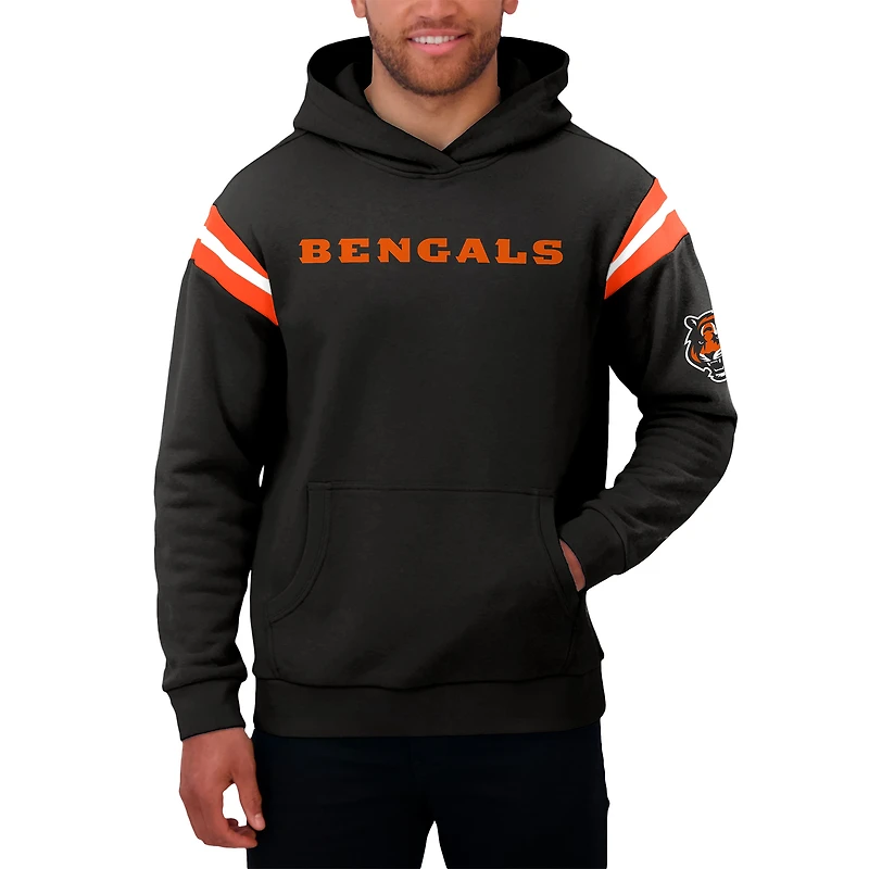 Men's Darius Rucker Collection by Fanatics Charcoal Cincinnati Bengals Football Washed Pullover Hoodie