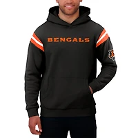 Men's Darius Rucker Collection by Fanatics Charcoal Cincinnati Bengals Football Washed Pullover Hoodie