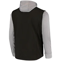 Blouson Dunbrooke Alpha des Cincinnati Bengals entièrement zippé pour homme, noir/gris