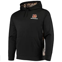 Men's Dunbrooke Black/Realtree Camo Cincinnati Bengals Logo Ranger Pullover Hoodie