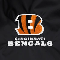 Men's Dunbrooke Black Cincinnati Bengals Big & Tall Legacy Stadium Full-Zip Jacket
