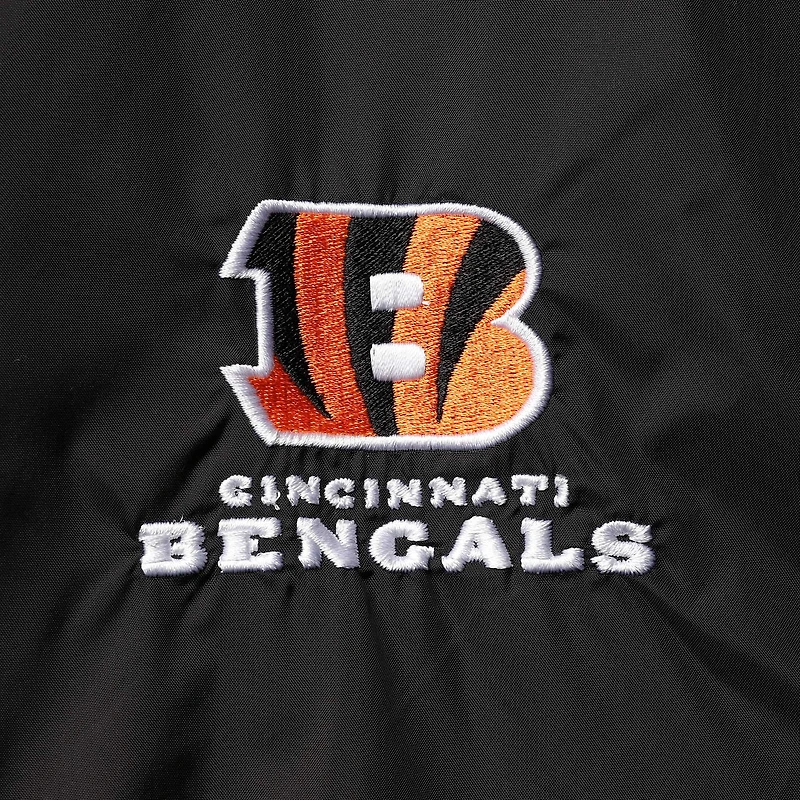 Men's Dunbrooke Black Cincinnati Bengals Logo Legacy Stadium Full-Zip Jacket