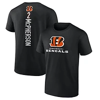 Men's Evan McPherson Black Cincinnati Bengals Playmaker T-Shirt