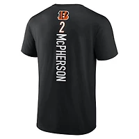 Men's Evan McPherson Black Cincinnati Bengals Playmaker T-Shirt
