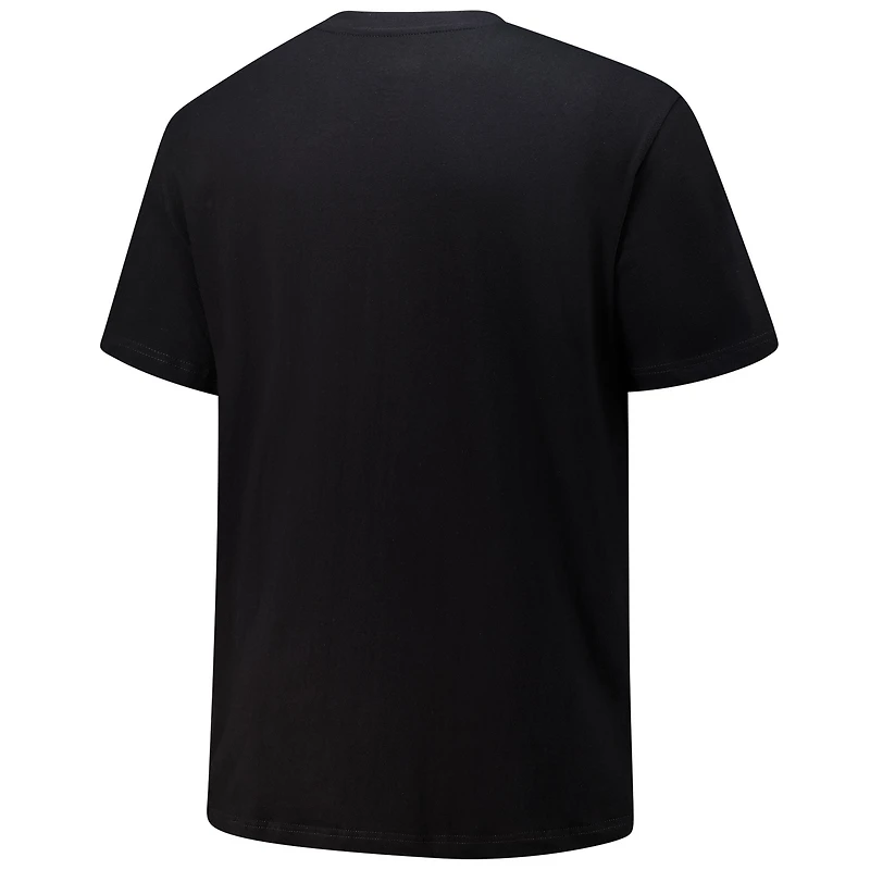 Men's Fanatics Black Cincinnati Bengals Big & Tall Coordinate T-Shirt