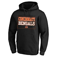 Men's Fanatics  Black Cincinnati Bengals Big & Tall Fleece Hoodie