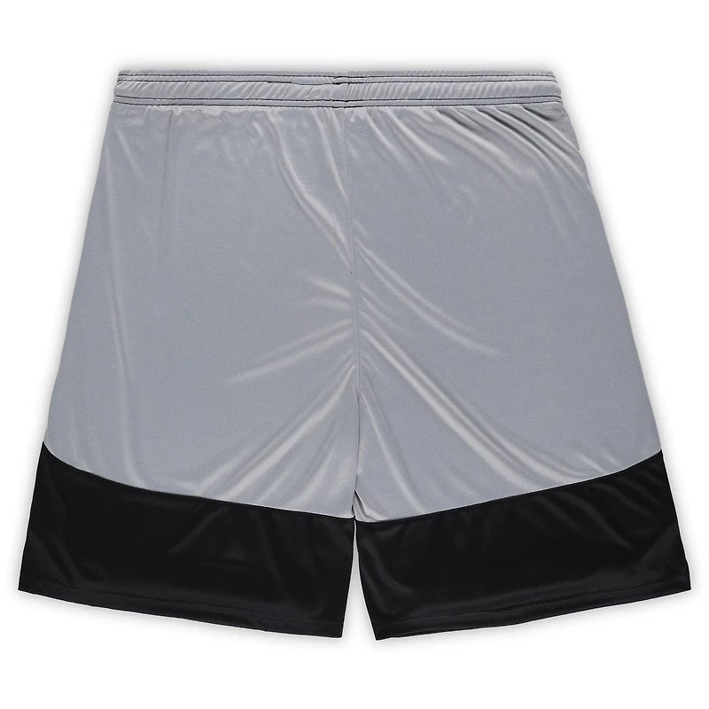 Short noir Fanatics pour hommes des Bengals de Cincinnati avec logo l'équipe Big & Tall