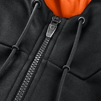 Men's Fanatics Black Cincinnati Bengals Checkdown Pass Full-Zip Hoodie