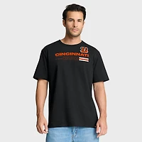 T-shirt noir Fanatics pour homme, motif Chop Block Legacy des Bengals de Cincinnati