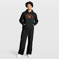 Men's Fanatics Black Cincinnati Bengals Delay of Game Legacy Pullover Hoodie