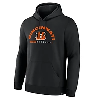Men's Fanatics Black Cincinnati Bengals Delay of Game Legacy Pullover Hoodie