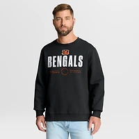 Men's Fanatics Black Cincinnati Bengals Direct Handoff Legacy Pullover Sweatshirt