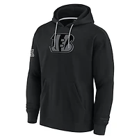 Men's Fanatics Black Cincinnati Bengals Elements Pace Pullover Hoodie