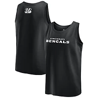 Men's Fanatics Black Cincinnati Bengals Elements Tank Top