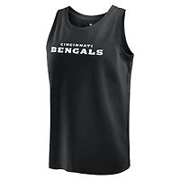Men's Fanatics Black Cincinnati Bengals Elements Tank Top