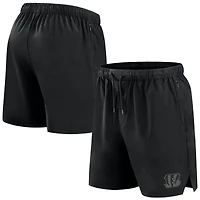 Short Fanatics noir pour homme, micro ton sur ton, le bureau des Bengals de Cincinnati