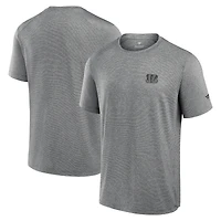 T-shirt technique noir du Front Office des Bengals de Cincinnati Fanatics pour hommes