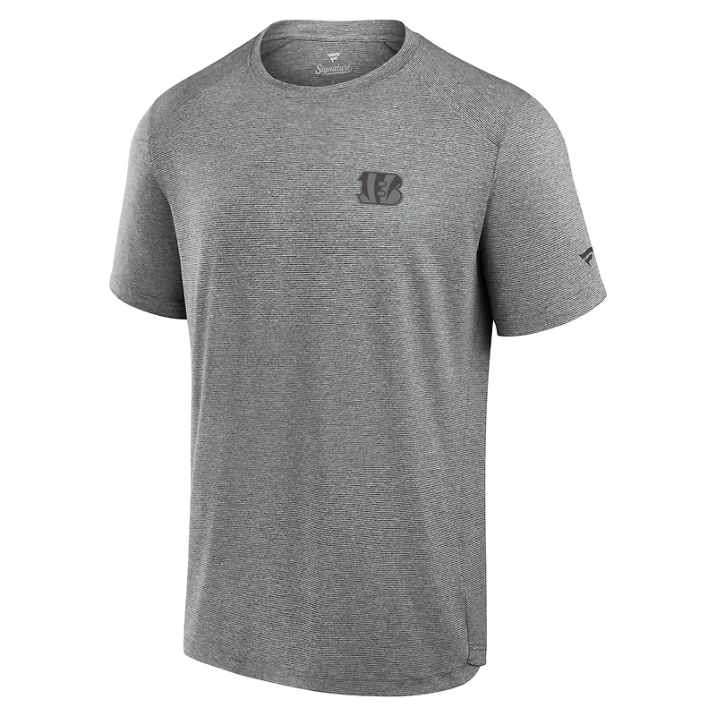 T-shirt technique noir du Front Office des Bengals de Cincinnati Fanatics pour hommes