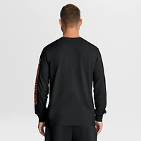 Men's Fanatics Black Cincinnati Bengals Hometown Sweep Legacy Long Sleeve T-Shirt